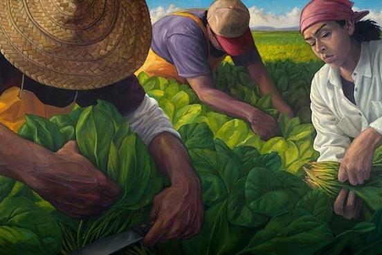 The Gatherers_Mercado_Jay_painting